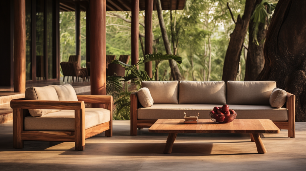 Luxury teak furniture showroom Assam