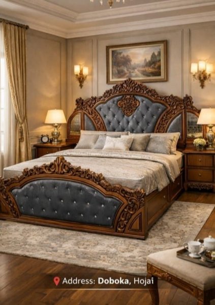Premium Teak Bedroom Furniture – Modern Home Furnishings Assam